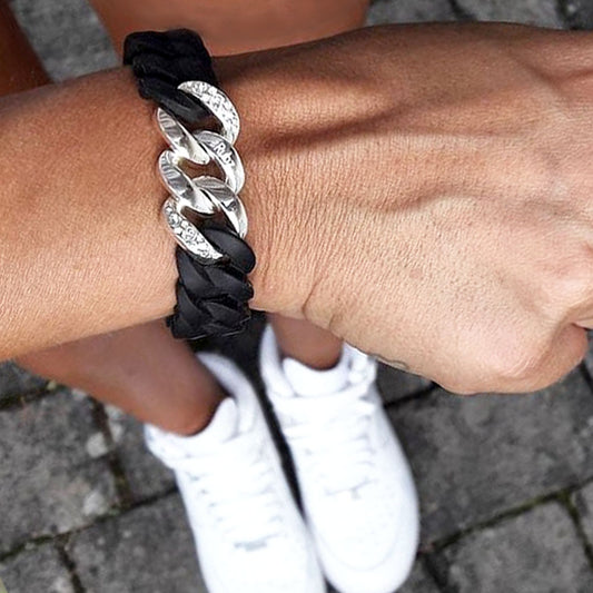 CLASSIC MINI - BLACK / PLATIN SILVER / SWAROVSKI